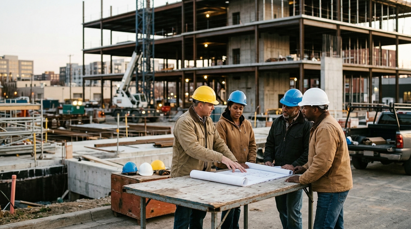 Illustration: Short Term Bridge Loans for Construction Projects: A 2026 Guide