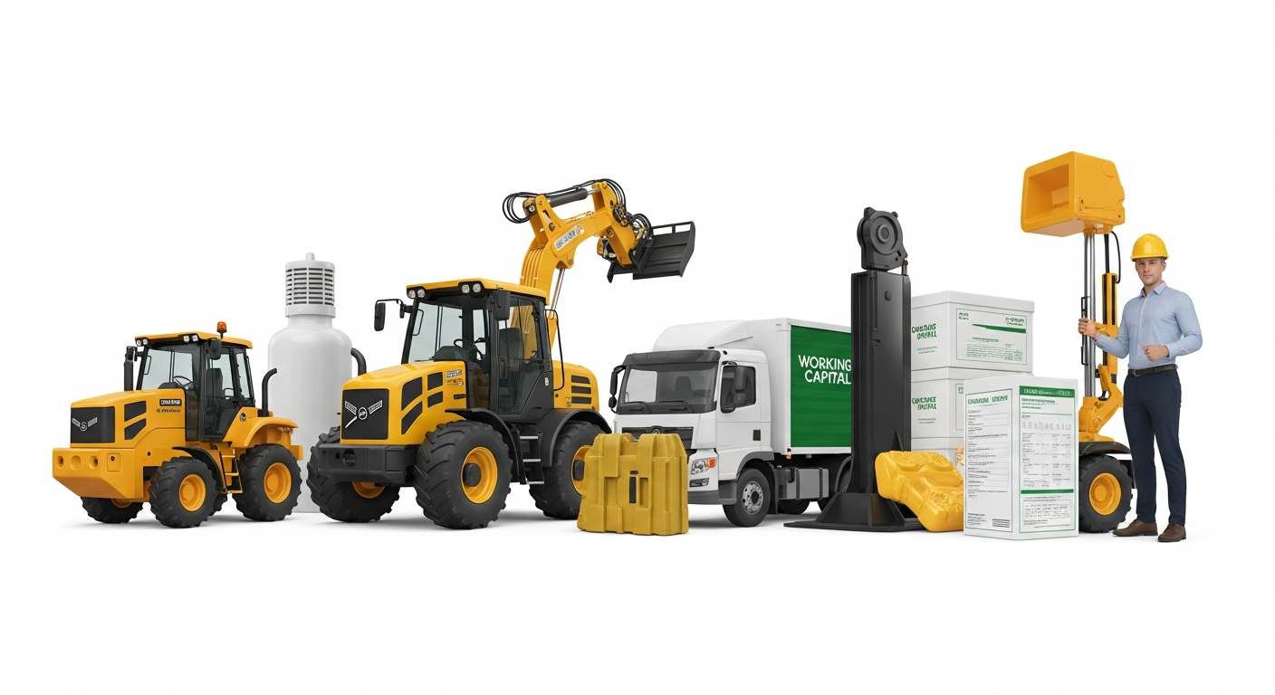 Illustration for Why this matters for Independent contractors and small construction business owners struggling with cash flow gaps between project milestones and seeking fast, reliable funding to cover payroll, materials, or equipment upgrades.: Construction Equipment Remains Top Asset Class for Finance Sector