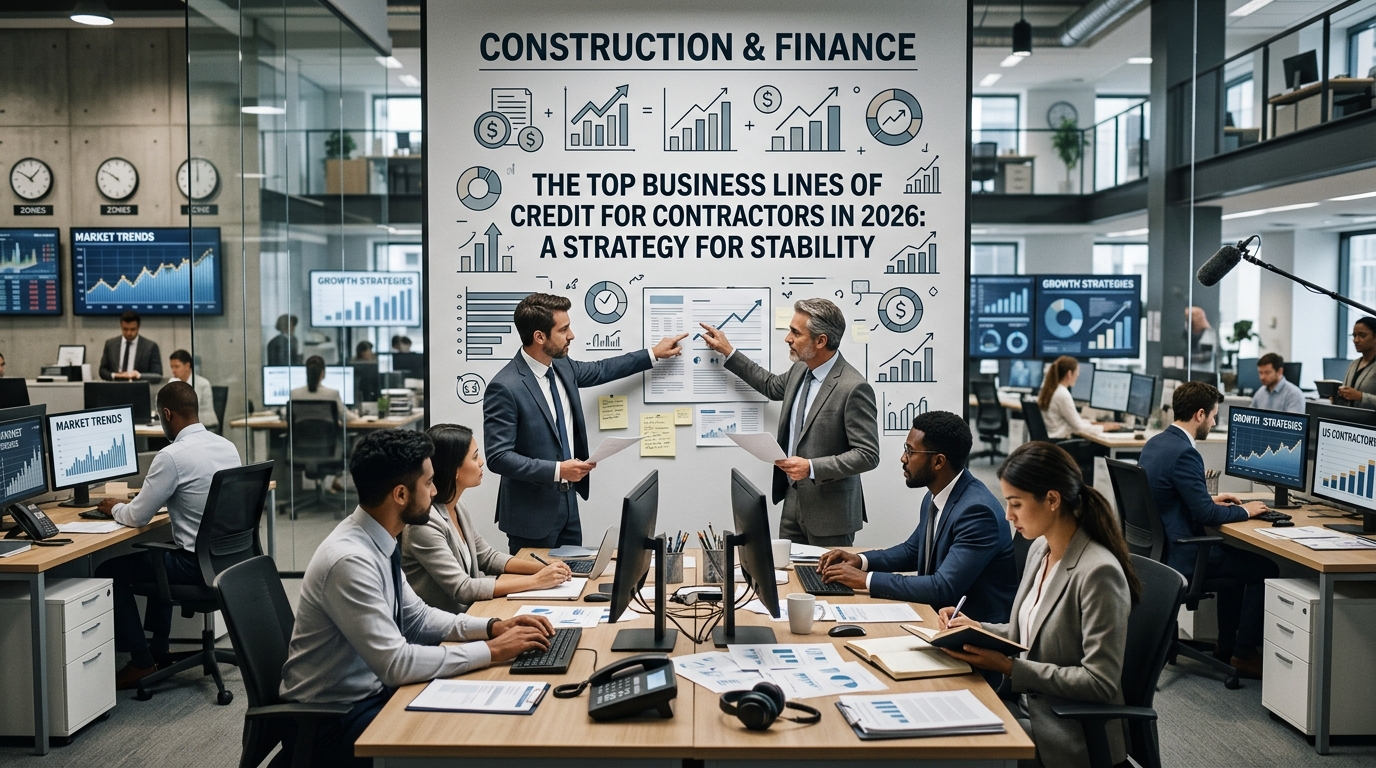 Illustration: The Top Business Lines of Credit for Contractors in 2026: A Strategy for Stability